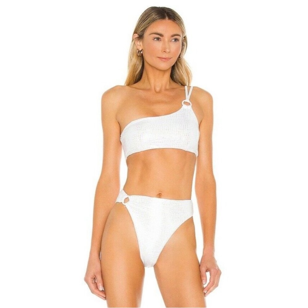 NWT Indiana Bikini Top in Opalescent Gator
LSPACE